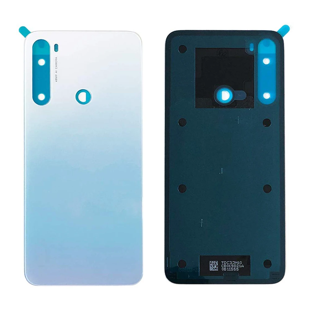10 шт. для Xiaomi Redmi Note 8 pro крышка батареи Задняя стеклянная панель Задняя Дверь Корпус чехол для Redmi Note 8 крышка батареи