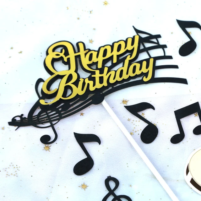 Music Love 225-B535 Cake Topper