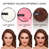 1/2pcs Makeup Remover Cloth Washable Cleansing Cotton Reusable Microfiber Pads Skincare Make-Up Removal Reusable Face Pad Tool 2