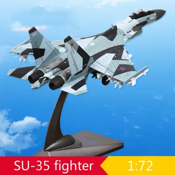 

Alloy 1:72 Su 35 Fighter Model Simulation Decorative Model Airplane Diecast Su35 Aircraft Aviation Military Model Souvenir
