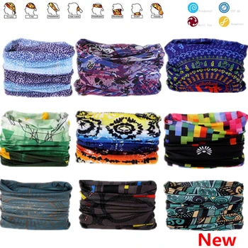 

951-1000 New Pattern hijab Bandana Scarf With Seamless Neck Tubular Shape Standard Tube Face Mask Bicycle Head Ski Headwear