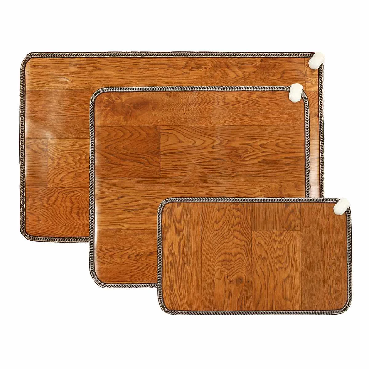 

Leather Heating Foot Mat Warmer Electric Heating Pads Feet Leg Warmer Carpet Thermostat Warming Tools Home Office 3 Sizes
