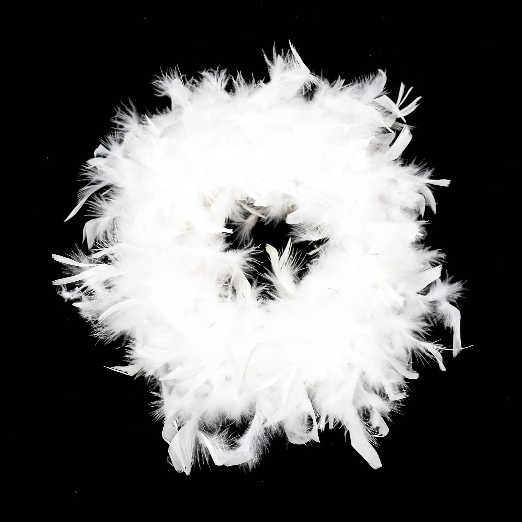 2 м разноцветный пушистый ручной работы страусиные перья Боа Шарф одежда для