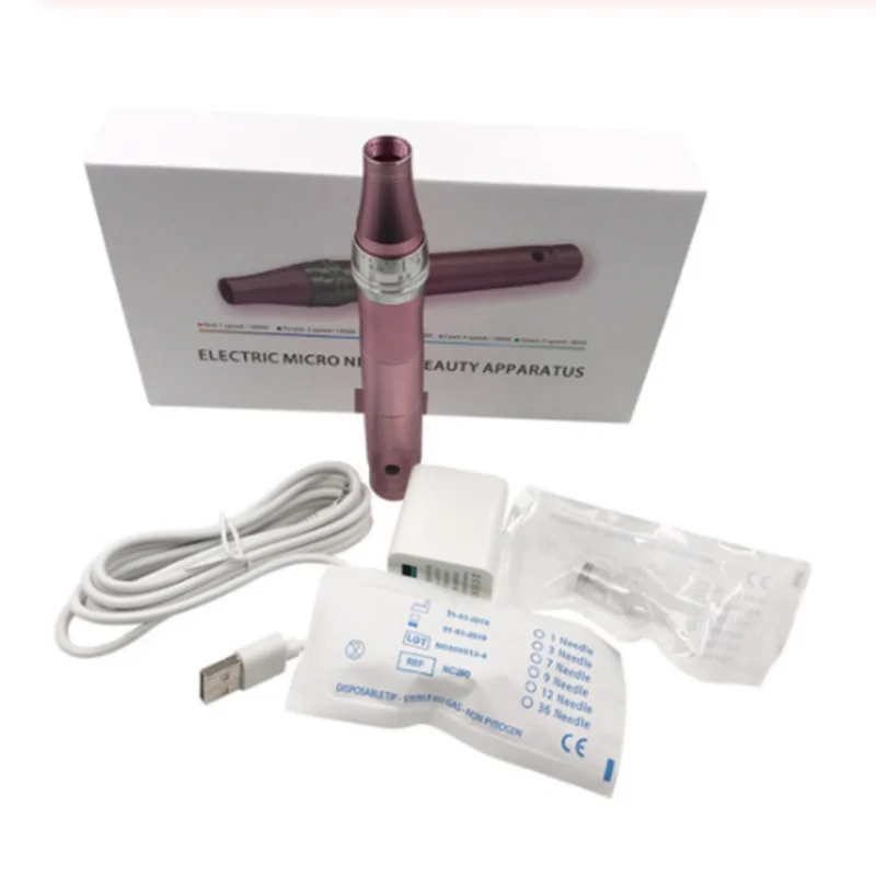 Dermapen микро крошечные 12pin иглы для ухода за кожей лица терапия для удаления шрамов уменьшение морщин устройство для удаления лица инструмент д-р Дерма ручка