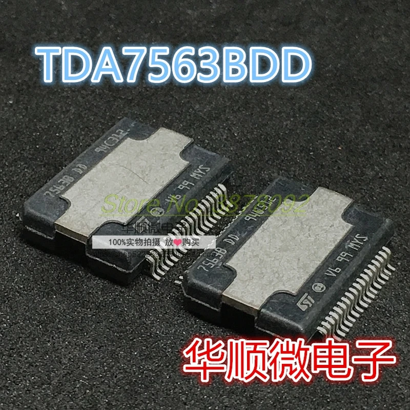 5pcs car audio chips 7563B DD TDA7563B DD 7563BDD Hssop36 for Audi audio amplifier chip IC transponder