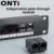 ONTi 8 Port Straight-through CAT6 Patch Panel RJ45 Network Cable Adapter Keystone Jack Ethernet Distribution Frame