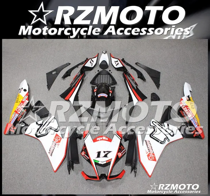 Мотоциклетный новый комплект обтекателей ABS подходит для Aprilia RSV4 1000 2009 2010 2011 2012 2013
