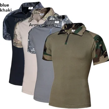 

ZOGAA Assault Camouflage Tactical T Shirt Men Short Sleeve Army Frog Combat t shirt Summer Military t shirt men plus size S-4XL