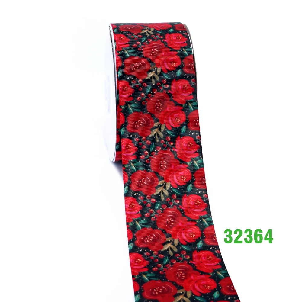 32364 50 ярдов мультфильм напечатанный grosgrain ленты 32229 - Цвет: 32364