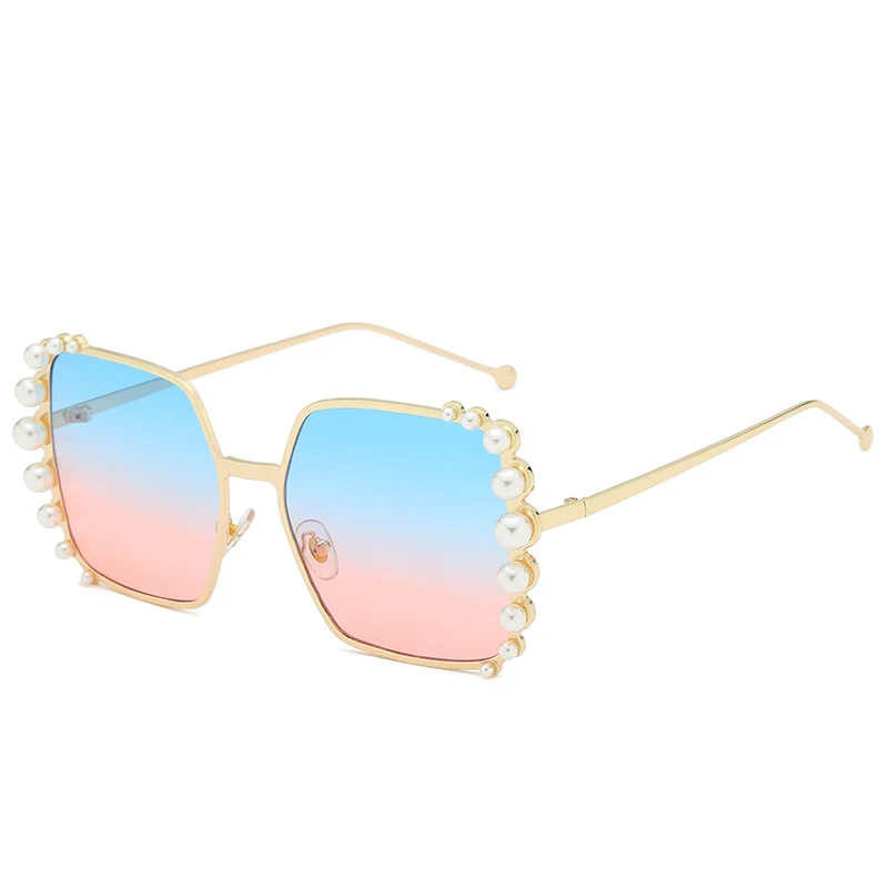 Горячие SHEN NUO 2 серии люксовый бренд ray bann поляризованные жемчужные готические солнцезащитные очки для женщин поляризованные очки квадратное зеркало - Цвет линз: Многоцветный