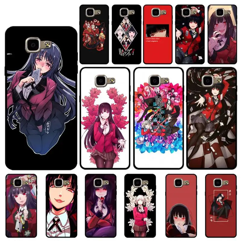 Yinuoda японский аниме Kakegurui Jabami Yumeko мягкий чехол для телефона Capa Samsung A6 A8 Plus A7 A9 A20 A20S