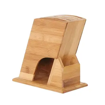 

Multifunctional Kitchen Storage Rack Holder Cooking Tool Wood Storage Organizer Shelf Cutlery Display Stand