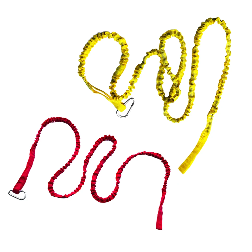 Kayak Canoe Boat SUP Paddle Leash Fishing Rod Holder Safety Lanyard Tether with Carabiner Clip Hook