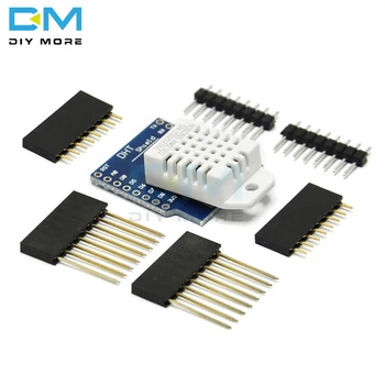 

For Wemos D1 Mini DHT Pro Shield Board Module DHT22 AM2302 Temperature and Humidity Sensor Shield Module Plug-in DIY KIT