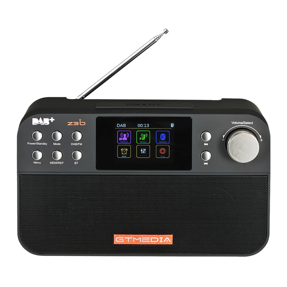 Портативный DAB-радиоприемник GTmedia Z3B FM-радио цифровой радиоприемник Bluetooth-динамик