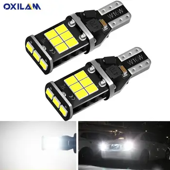 

OXILAM 2pcs W16W T15 LED CANBUS 912 Car Reserve Lights For SEAT Leon 1 2 3 MK3 FR Cordoba Ibiza Arosa Alhambra Altea Exeo Toledo