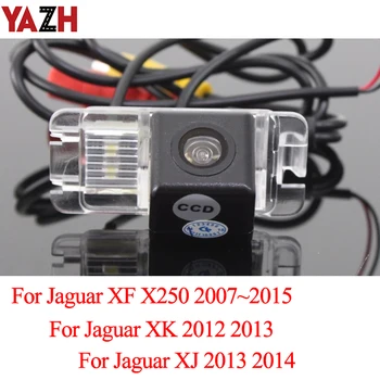 

YAZH For Jaguar XF X250 XJ XK 2007~2015 Waterproof Car Rear View Parking Reverse Rearview Backup Camera HD CCD Night Vision Cam