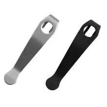 

Fashion Titanium Pocket Belt Knife Clip Back Clips For C81 C10 C11 Folding Knife Black Silver Color Can Choose
