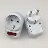 European Conversion Plug 1 to 1 Way Power Adapter Adaptor with Switch 16A AC250V ► Photo 3/6