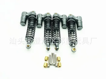 

4pcs 100mm Metal Aluminum alloy Shock Absorbers Bearing Suitable for RC 4wd Car 1/10 TRX-4 SCX10 90046 RC Crawler Car