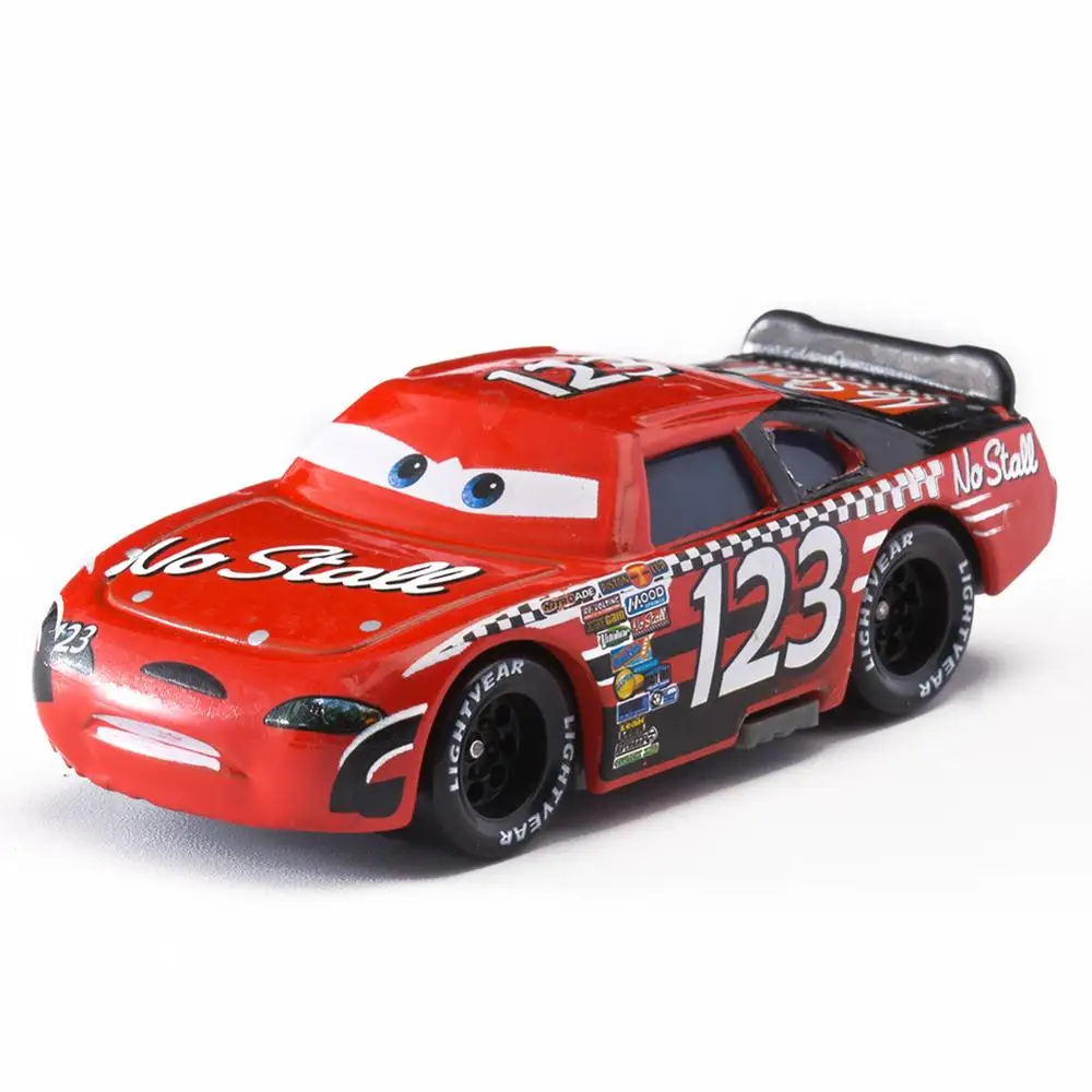 

Disney Pixar Car 3 McQueen Jackson Storm Mater 1:55 Die Casting Metal Plastic 6pcs/ Set Car Model Boy Toy Children's gift