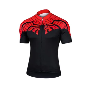 

2020 Super Heros Spiderman Cycling Jersey for Summer Avengers Pro Bike Shirt Quick Dry Bicycle Jersey Breathable Mtb Shirts