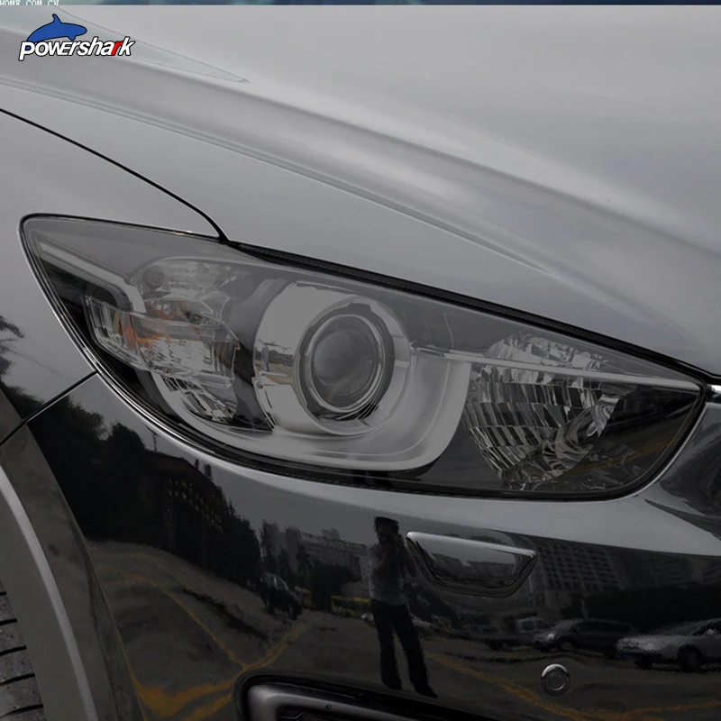 

2 шт., ТПУ стикер для передней фары автомобиля Mazda 3 6