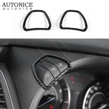 

Carbon fiber color Dashboard decorative frame Cover Fit For Nissan Patrol Y62 Armada Infiniti QX80