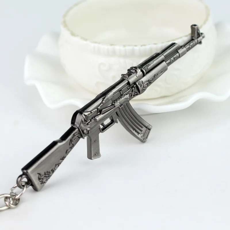 CS GO CSGO CF брелок для ключей AK 47 винтовочный пистолет Counter Strike Cross Fire AK47 AK-47 |