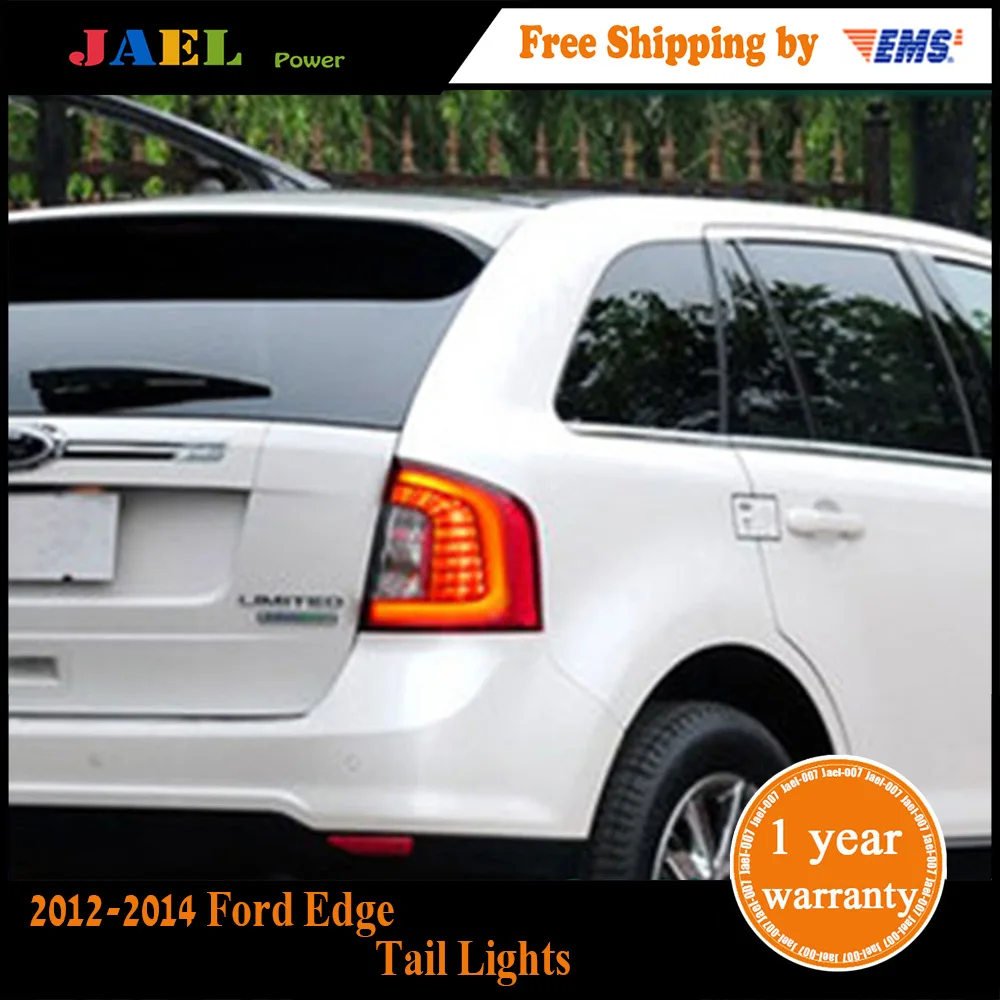 Special Price Jael Tail Lights Tail Lights Limited LED Tail Light For 2012-2014 Ford Edge Rear Lamp DRL+Brake+Park+Signal
