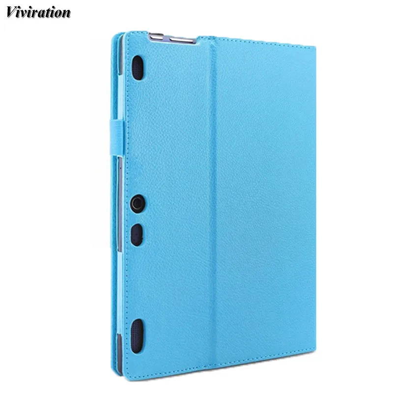 Casual PU Shell Cover For Lenovo Idea Tab 2 A10-30 X30F Luxury Magnetic Stand Cover Case Leather Shockproof Tablet PC Shell Skin