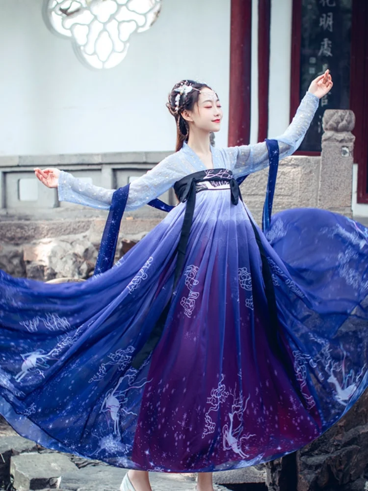 Fairy Ancient Traditional Hanfu Dress 