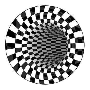 

3D Luxury Rug Carpet Floor Pad Non-slip Doormat Nordic Simple Style Crystal Velvet Mat for Bedroom Office Living Room Coffee Table Mat @LS