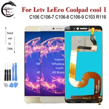 5," ЖК-дисплей для Letv LeEco Coolpad cool 1 Cool1 C106 C106-7 C106-8 C106-9 C103 R116 Экран дисплея сенсорная Сенсор дигитайзер в сборе