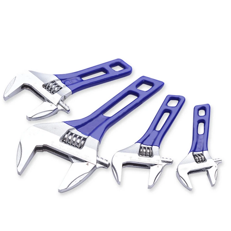 

Multifunction Adjustable Wrench Stainless Steel Portable Universal Spanner Mini Nut Key Hand Tools Maximum 4 5 6 Inch Diameter