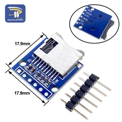 Enhanced Micro SD Card Reader Module with Level Converter Chip (Mini SD Card)