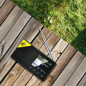 

Portable Bluetooth Digital Radio DAB/DAB+ and FM Receiver Rechargeable Radio