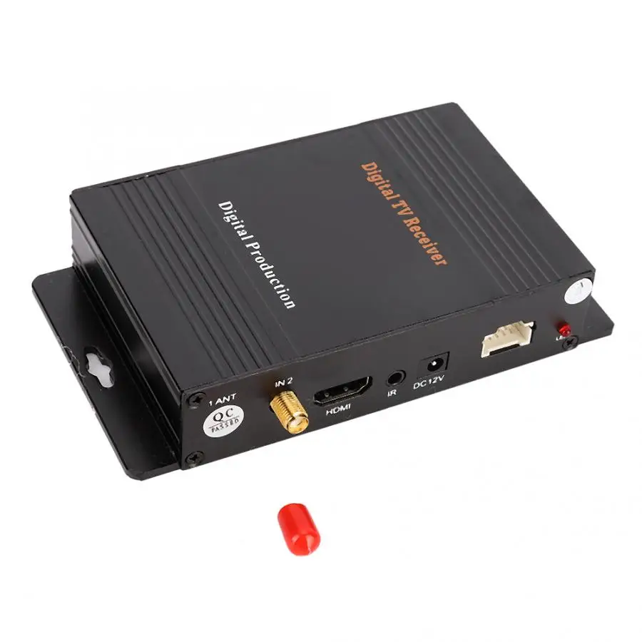 Автомобильное Цифровое ТВ-бокс DVB-T MPEG 4 цифровой портативный ТВ-приемник Пульт дистанционного управления блок тюнера автомобильные аксессуары