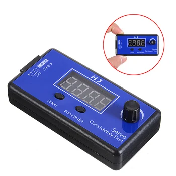 

Multi-function Analog Digital Servo Tester/ESC Consistency Tester With PPM Signal Test Function For RC Helicopter Airplane Car