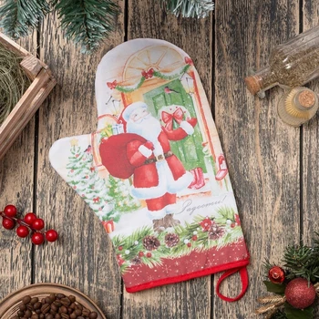 

Mitten potholder "Joy" 20x28cm, 100% x / l, batting 250g / m2 4461052