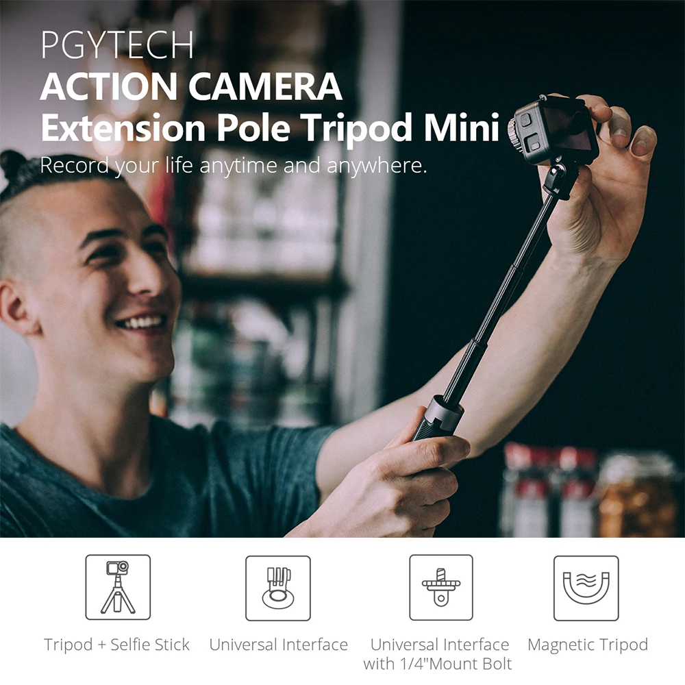 Мини штатив Настольный селфи палка Экшн камера удлинитель Штатив для DJI OSMO Action/OSMO карманные камеры аксессуары