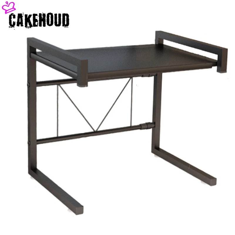 Кухонная полка для микроволновой печи, полка для хранения духовки, 2 слоя многоцелевой посуды, сушилка для посуды, кухонные принадлежности для хранения