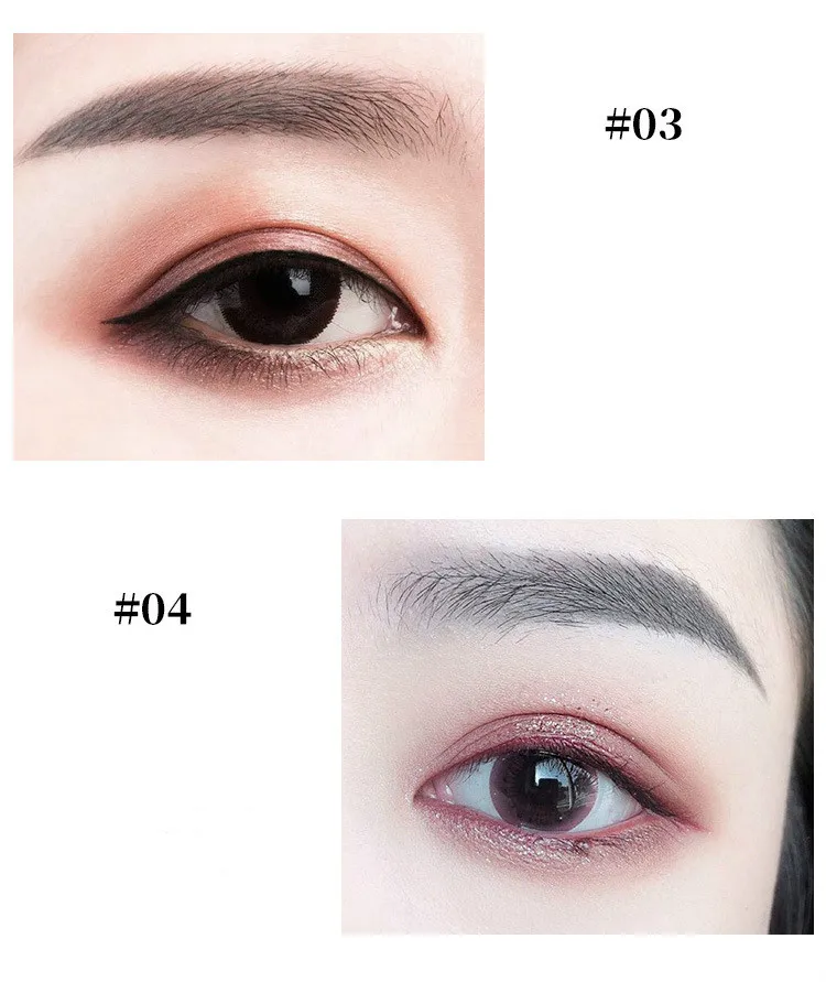 Pull Eyebrow Pencil Makeup Artist Studio Floor Tattoo Eyebrow Pencil Color Waterproof Not Smudge Makeup Pen - Цвет: 3