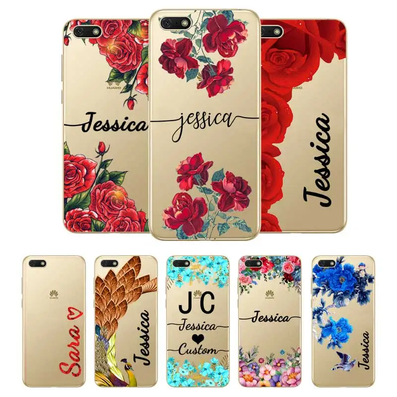 

Valentine's Day present Custom Name DIY Case Cover For Huawei P8 P9 P10 P20 P30 Lite Pro P Smart Plus 2017 2019