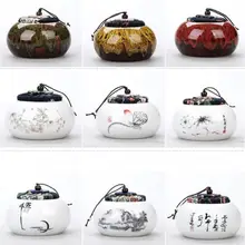 Фарфор Celadon резервуар для хранения организации банка с фланелевой крышкой для хранения кофе в зернах конфеты джемы печенье специи чай банки