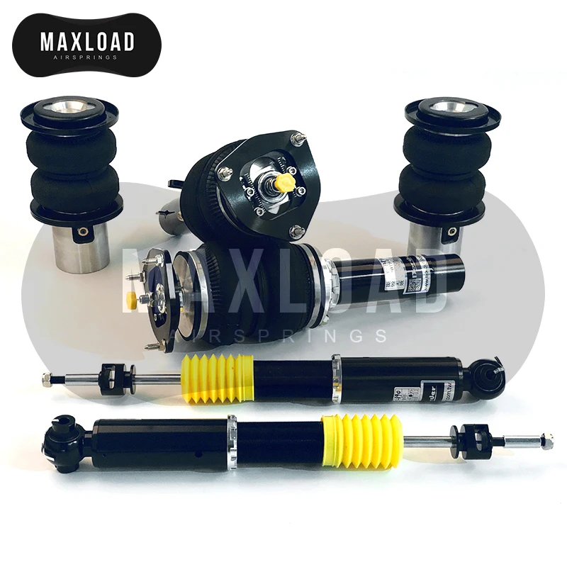 Air Suspension Kit For Golf MK7/ Coilover+Air Spring Assembly /Auto Parts/Chasis Adjuster/ Air Spring/Pneumatic - Цвет: Black