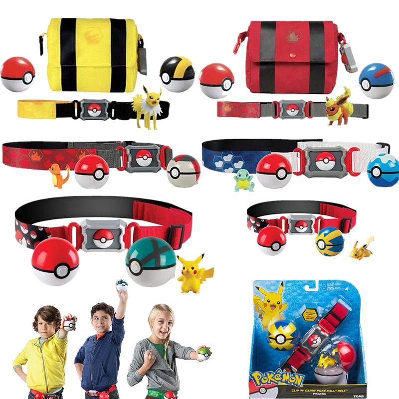 TOMY Покемон подлинный эльф мяч пояс покебол Pikachu Карманный Монстр вариант