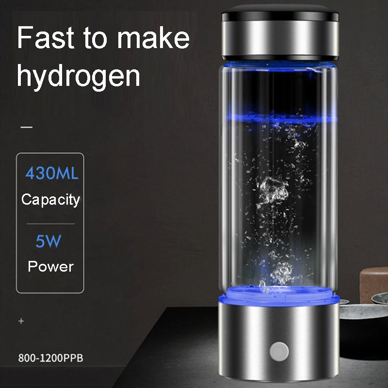 DMWD ионизатор воды генератора Перезаряжаемые Щелочная электролизная ванночка бутылка Energy анион антиоксидант-восстановительного потенциала, концентрата эмульсии, H2 ионизатор здоровая чашка