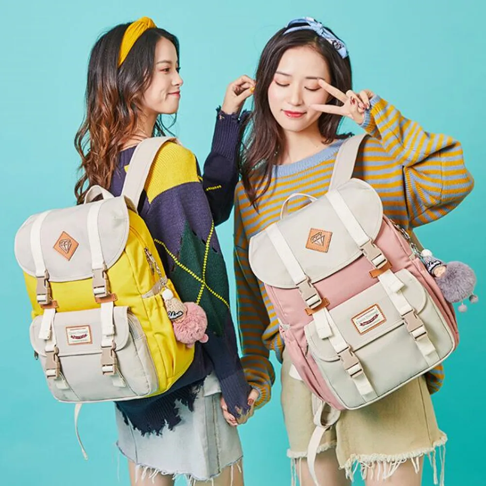 Новая женская школьная сумка, Молодежный модный рюкзак, рюкзак для девочек, Студенческая Детская сумка, женский рюкзак для ноутбука, рюкзак для подростков