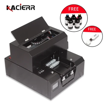 Preise Kacierr A4 UV Drucker Für Holz Glas Acryl Metall Handy Fall Geschenk Box Thermos Becher Bunte Druck Maschine